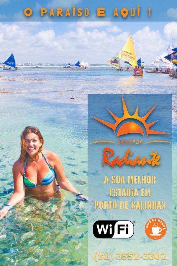 Pousada Radiante Porto de Galinhas Ngoại thất bức ảnh